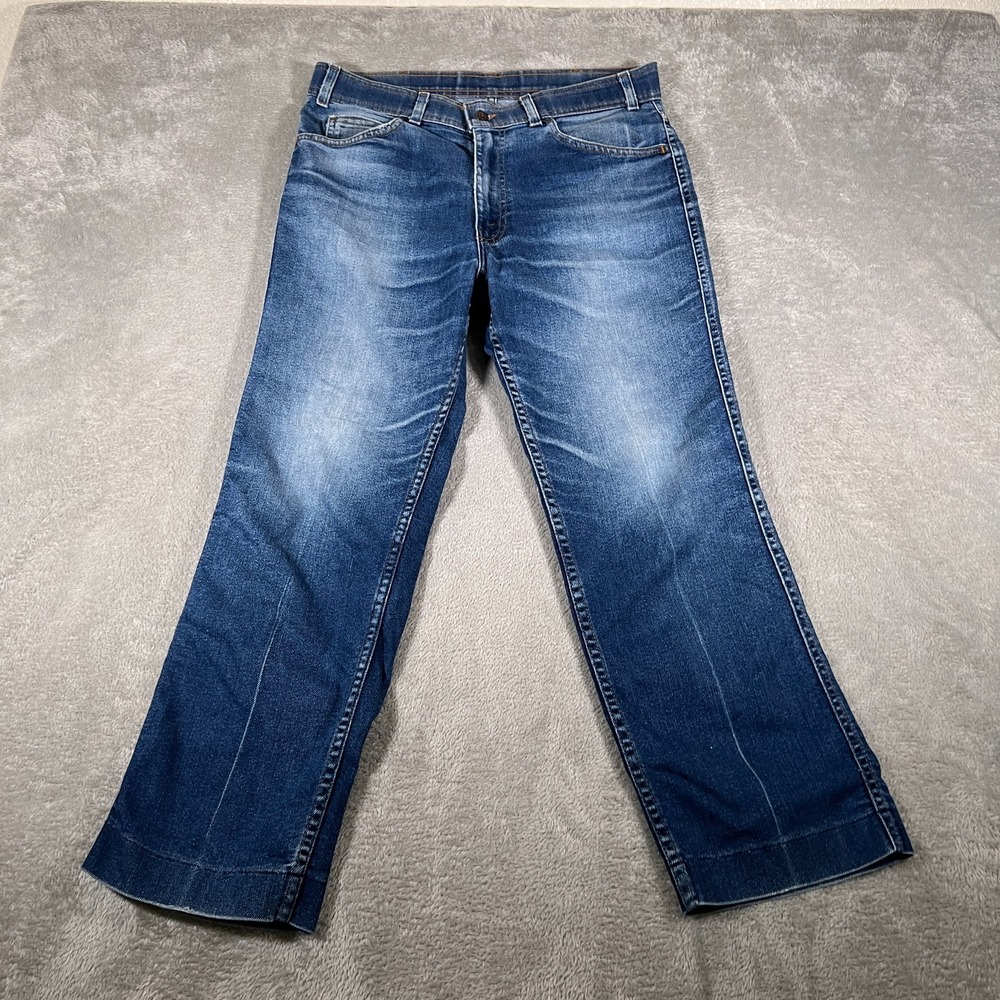 Vintage Levi's‎ for Mens Jeans Size 32x26 Blue Medium Wash Orange Tab 80s